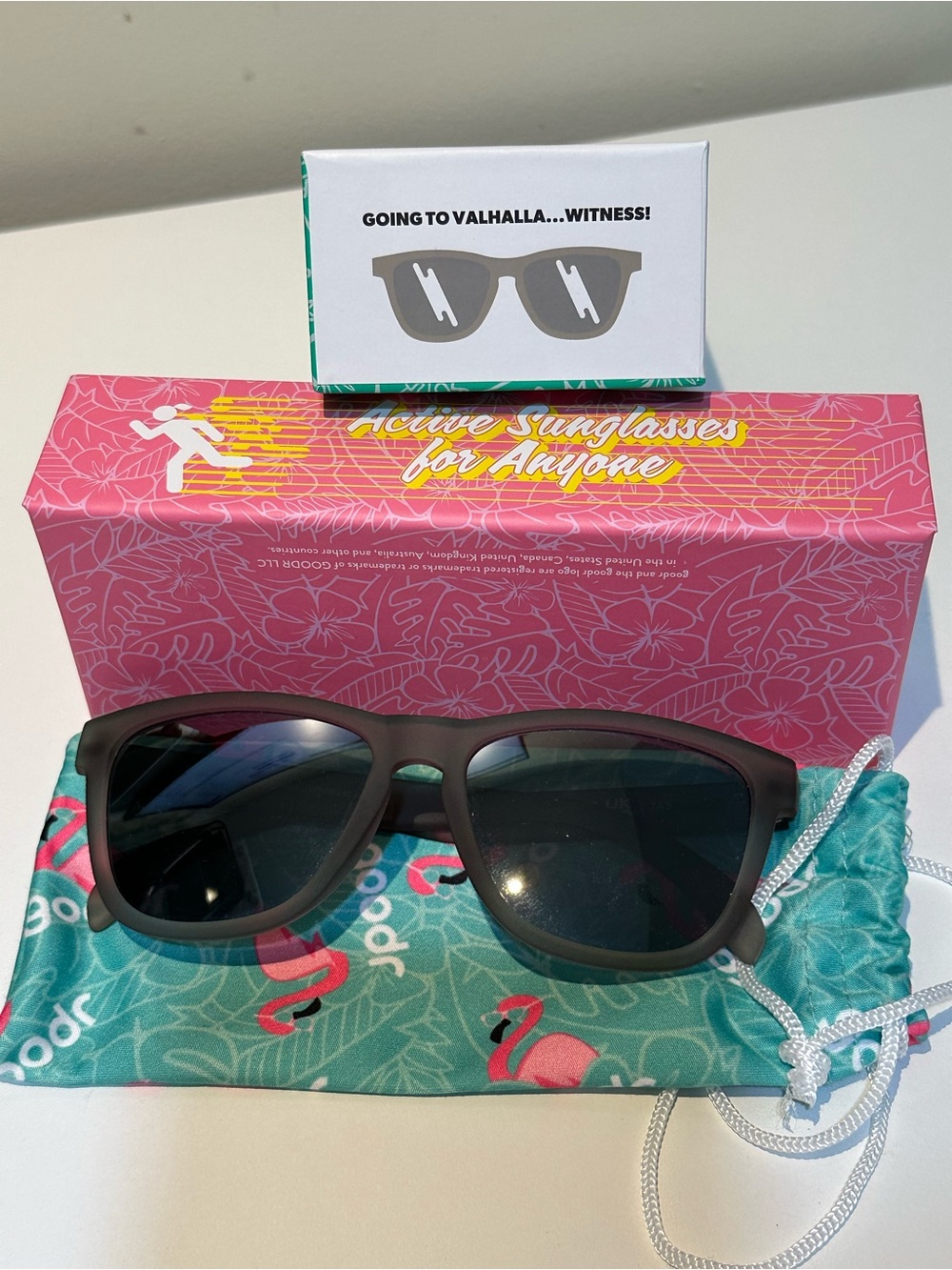 Kids Polarized Sunglasses in Matte Black -